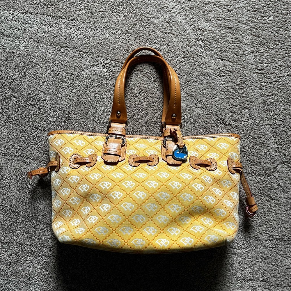 Dooney and Bourke Vintage Monogram Shoulder Bag